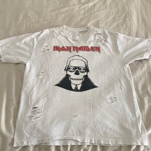 Size large Iron Maiden Karl Lagerfeld Chanel Tee x Sophodes, size large
